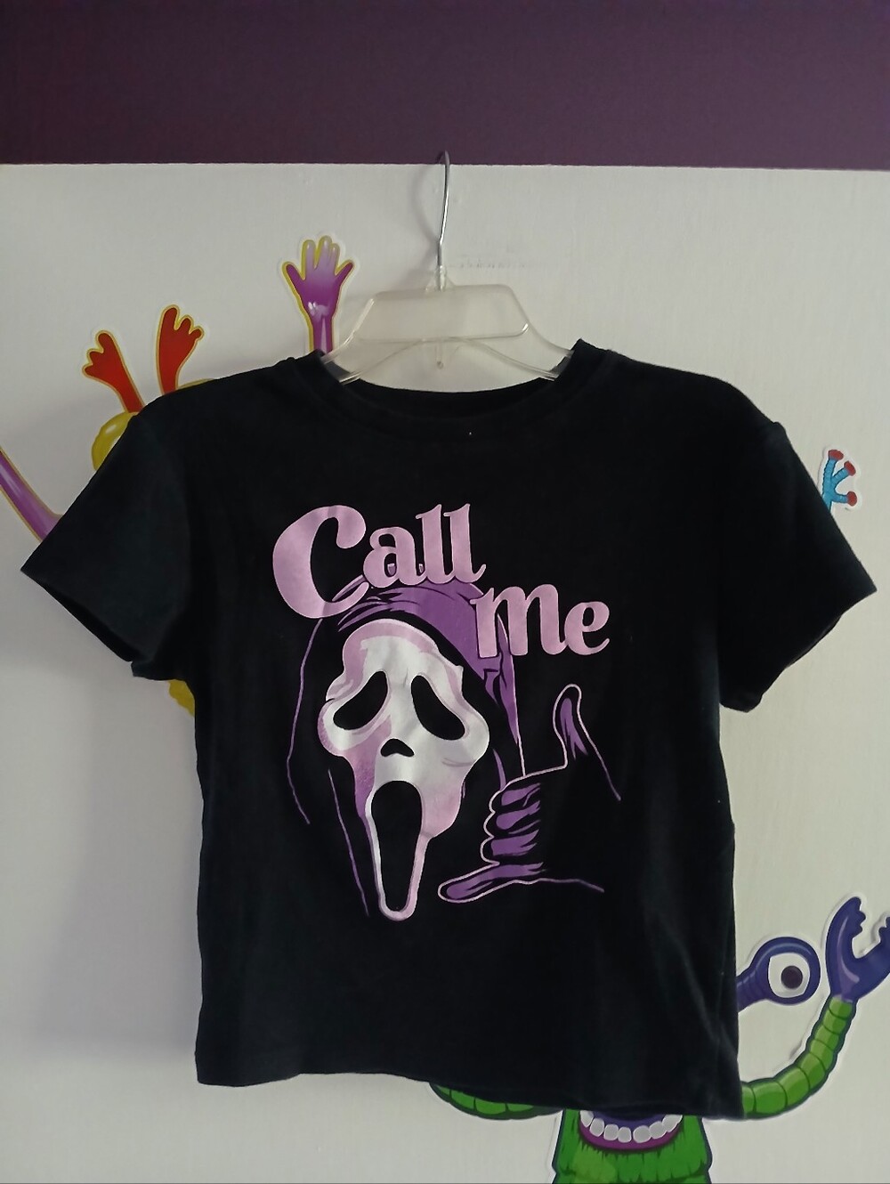 Babydoll Crop Top Scream Call Me